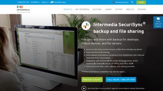 SecuriSync | Cloud Storage, Backup, Syncing & File Share | Intermedia