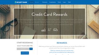 Rewards | Credit Cards | Security Bank Philippines