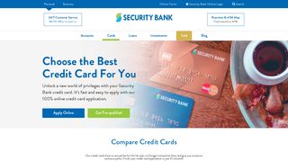 Get a Security Bank Credit Card - Apply Online | Security Bank ...
