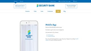 Security Bank Mobile App | Online Banking | Security Bank Philippines