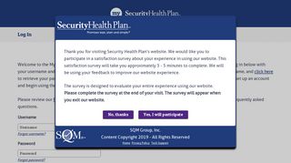 Login | Security Health Plan of Wisconsin