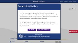 Claims Inquiry | Security Health Plan of Wisconsin