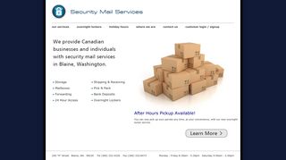 Security Mail Services