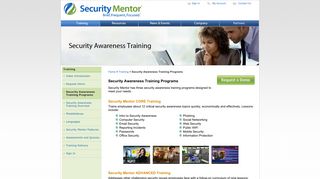 Security Awareness Training Programs | Security Mentor