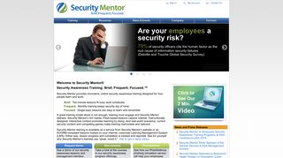 Security Mentor: Security Awareness Training