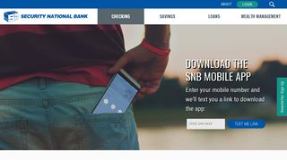 Mobile Banking | Security National Bank