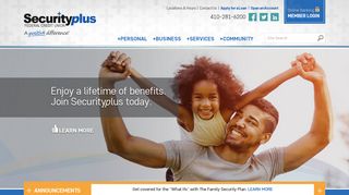 Securityplus Federal Credit Union | Baltimore | SSA & CMS Employees