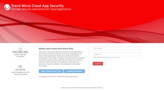 Login | Trend Micro™ Cloud App Security
