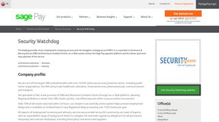 Security Watchdog - Sage Pay