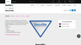 SecurTek | SaskTel
