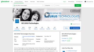Working at SECURUS Technologies | Glassdoor