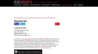 Securus Inc. - Security Info Watch