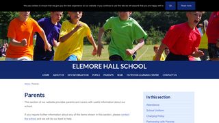 Parents - Elemore Hall School – Pittington, Durham DH6 1QD