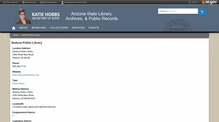 Sedona Public Library | Arizona State Library