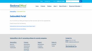 SedonaWeb Portal - SedonaOffice