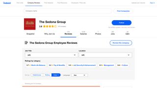 Working at The Sedona Group: 63 Reviews about Pay & Benefits ...