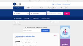 DB Schenker Jobs in All Australia - SEEK
