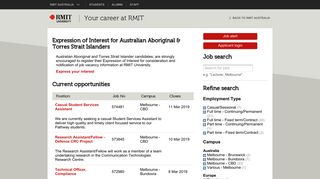 RMIT - Jobs