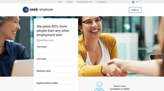 SEEK Employer: Login & Find Talent