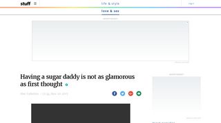 Having a sugar daddy is not as glamorous as first thought | Stuff.co.nz