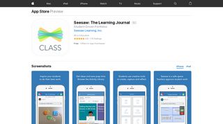 Seesaw: The Learning Journal on the App Store - iTunes - Apple