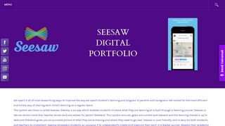 Seesaw Digital Portfolio - Western Heights School