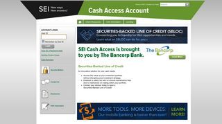 SEI Cash Access
