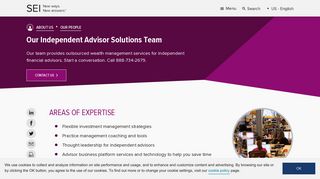 Our Independent Advisor Solutions Team | SEI