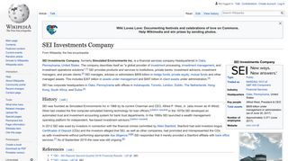 SEI Investments Company - Wikipedia