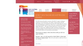 District New Teacher SEIS & IEP Process Training - San Mateo County ...