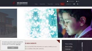 Selborne Primary School - Welcome to our new website