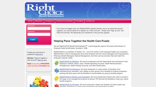 RightChoice Member Portal - Healthx