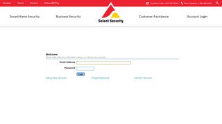 Select MyAccount | Select Security
