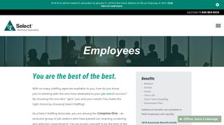 Employees | Select Staffing