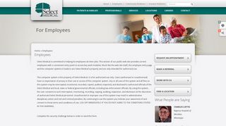 Employees | Select Medical