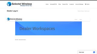 Dealer Log-in - Selectel Wireless