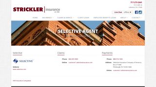 Selective Agent in PA | Strickler Insurance in Lebanon, Pennsylvania