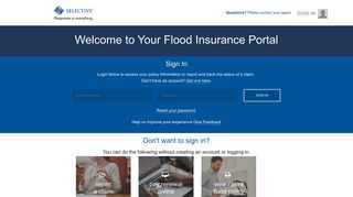 Selective Flood Insurance - Click here