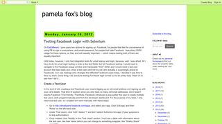 Testing Facebook Login with Selenium - pamela fox's blog
