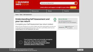 Complete your Self Assessment tax return (video) | nibusinessinfo ...