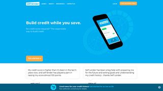Credit Builder Loans by Self Lender - Credit Building App Online - self ...