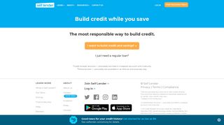 Self Lender: Sign Up For A Credit Builder Account Today
