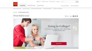 Private Student Loans & Education Loans for Students | Wells Fargo