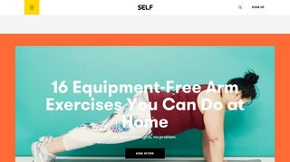 SELF Magazine: Women's Workouts, Health Advice & Beauty Tips ...