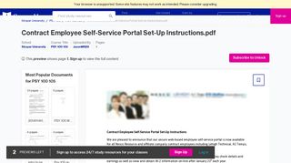 Contract Employee Self-Service Portal Set-Up Instructions.pdf ...
