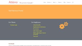 Self Service Portal & Resources | Atterro