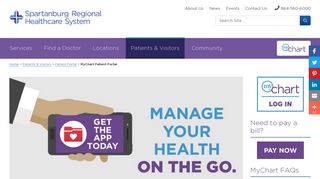 MyChart: Patient Portal - Spartanburg Regional Healthcare System