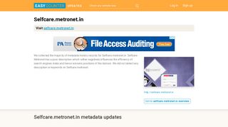 Selfcare Metronet (Selfcare.metronet.in) - Synnefo Admin - Easycounter