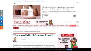 What should Selftrade investors do now? - MoneyWeek