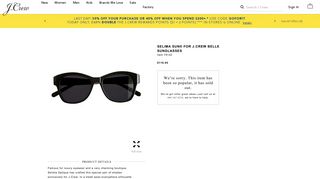 Selima Sun® for J.Crew Belle sunglasses : AllProducts | J.Crew